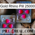 Gold Rhino Pill 25000 15